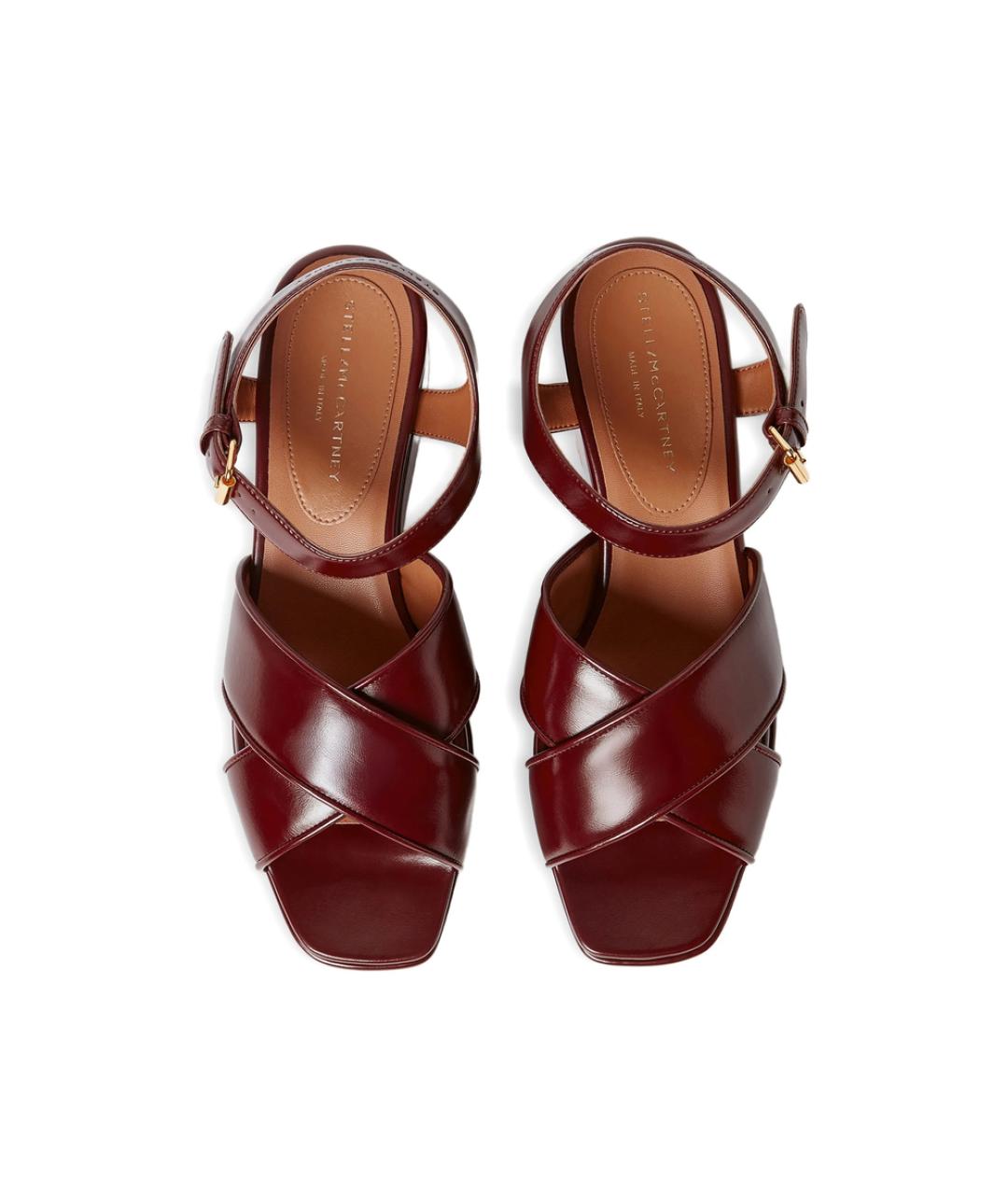 STELLA MCCARTNEY Красные синтетические туфли, фото 5