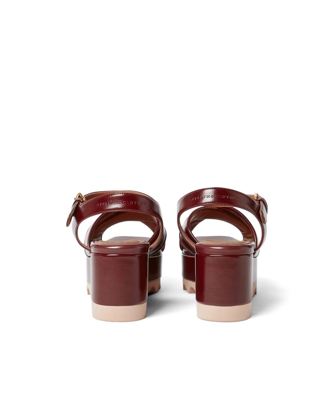 STELLA MCCARTNEY Красные синтетические туфли, фото 4