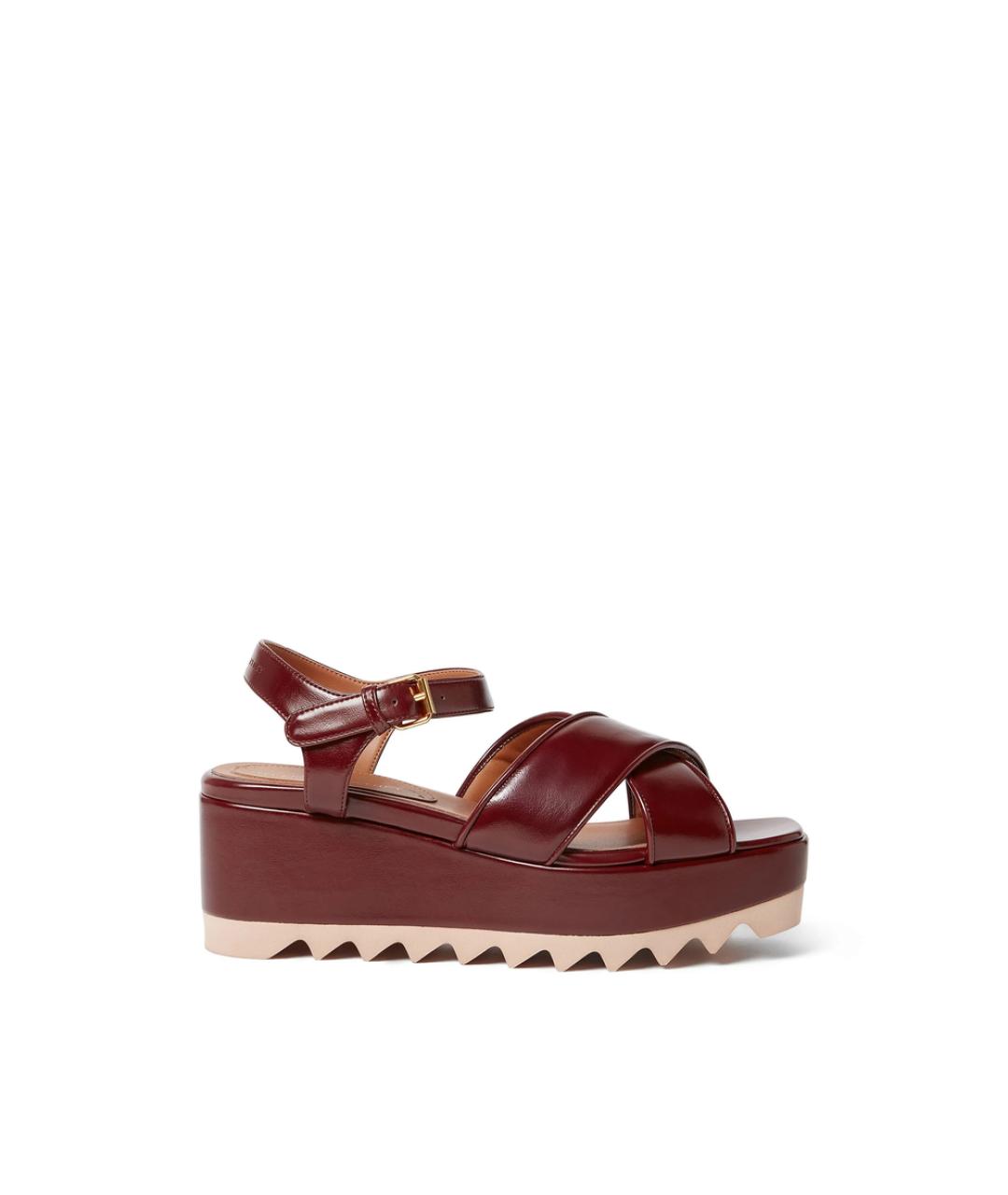 STELLA MCCARTNEY Красные синтетические туфли, фото 6