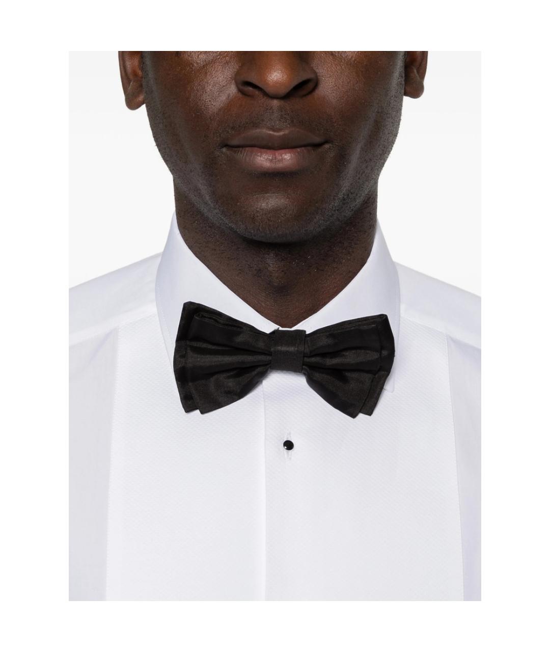 DOLCE&GABBANA Белая хлопковая классическая рубашка, фото 2