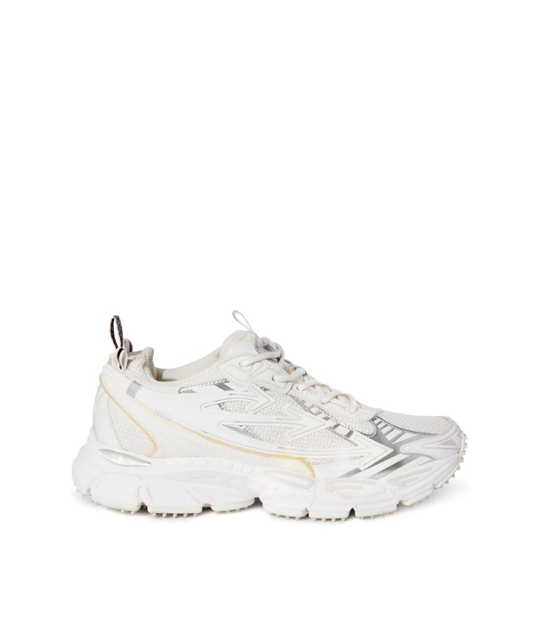 OFF-WHITE Белые синтетические кроссовки, фото 1