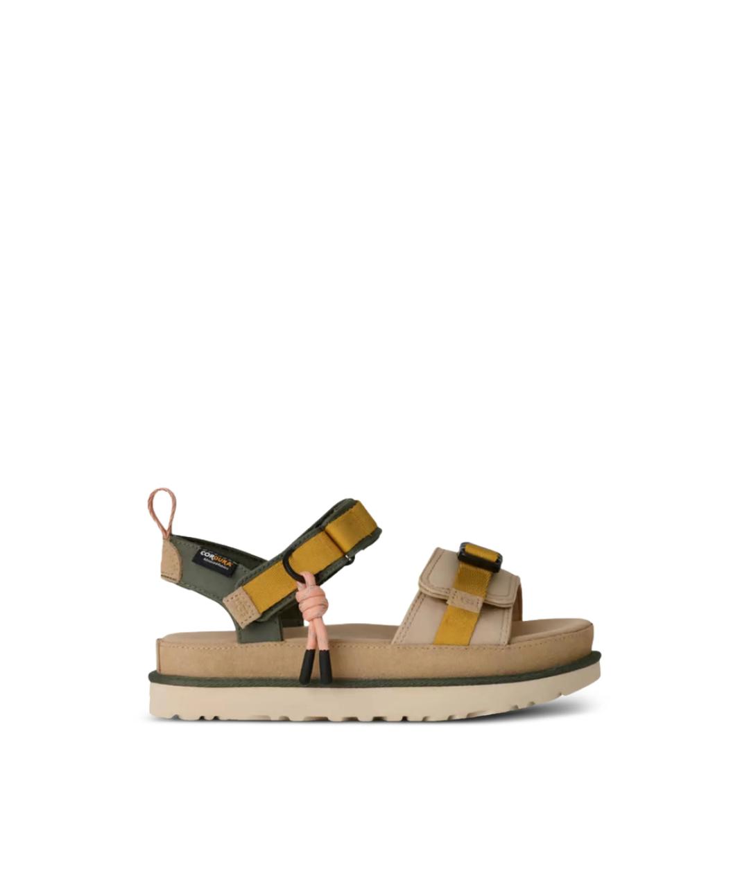 UGG Мульти текстильные босоножки, фото 1