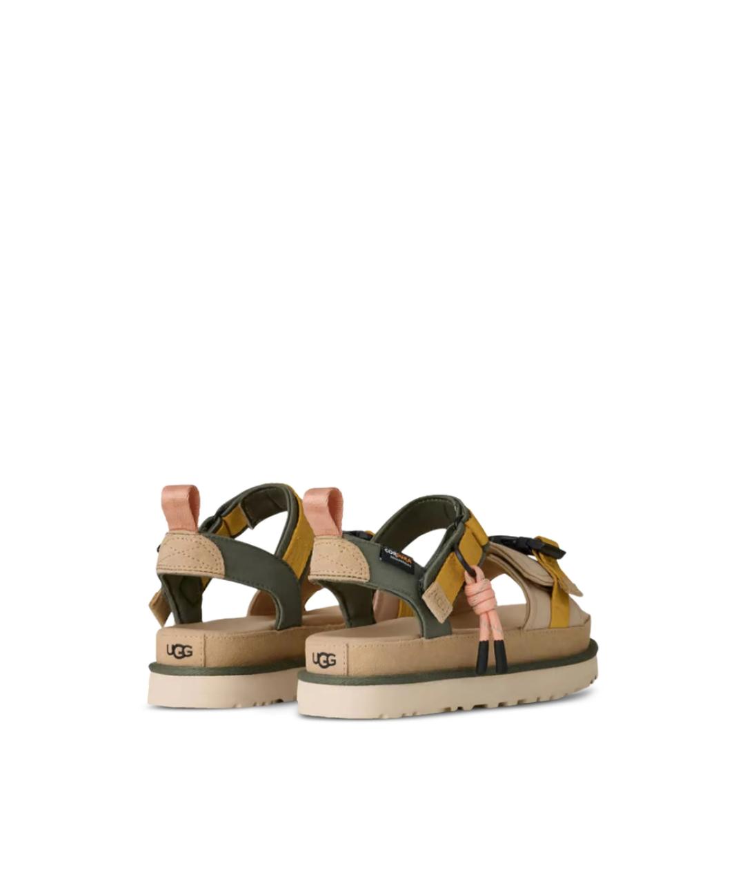 UGG Мульти текстильные босоножки, фото 4