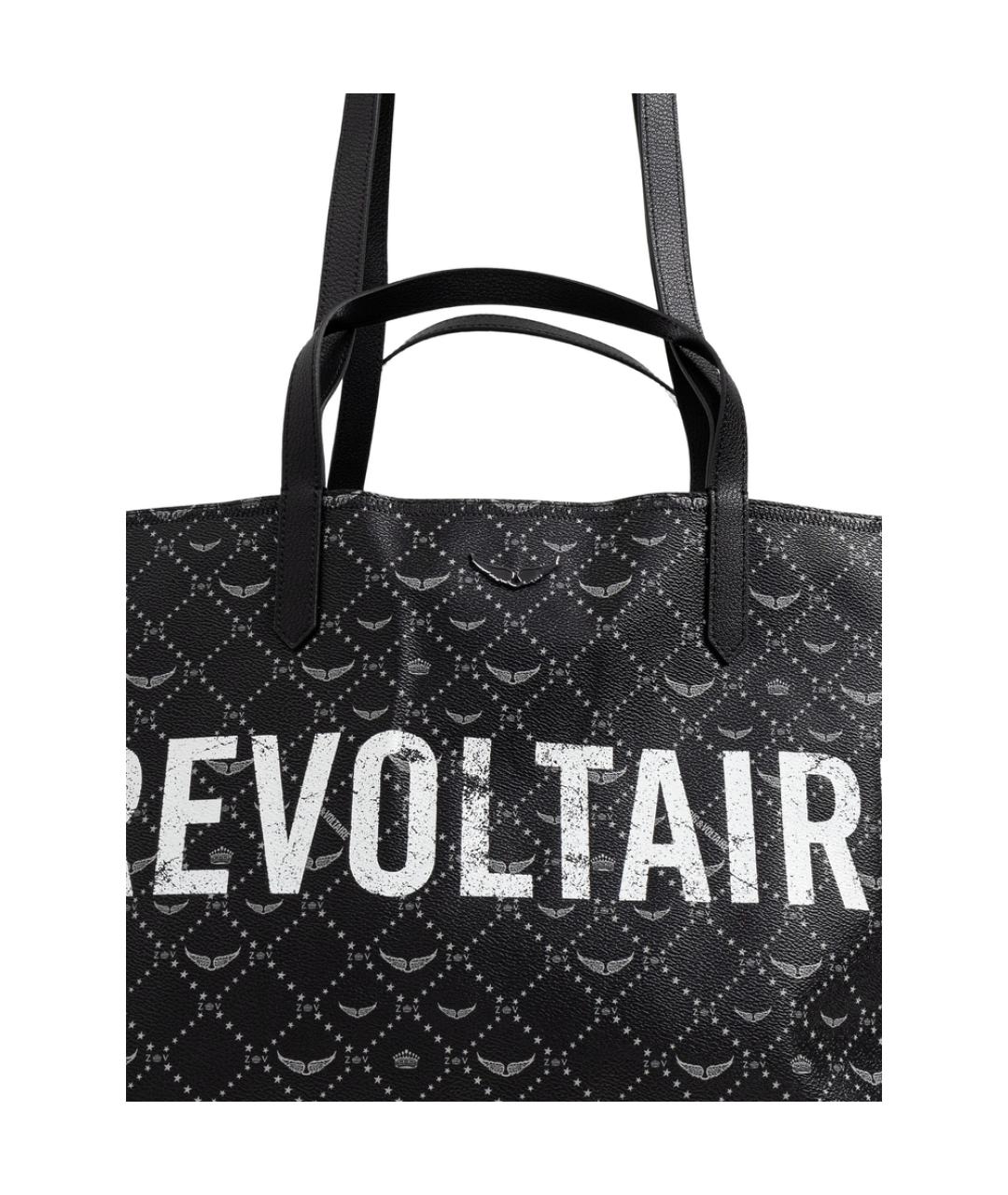 ZADIG & VOLTAIRE Черная сумка тоут, фото 3