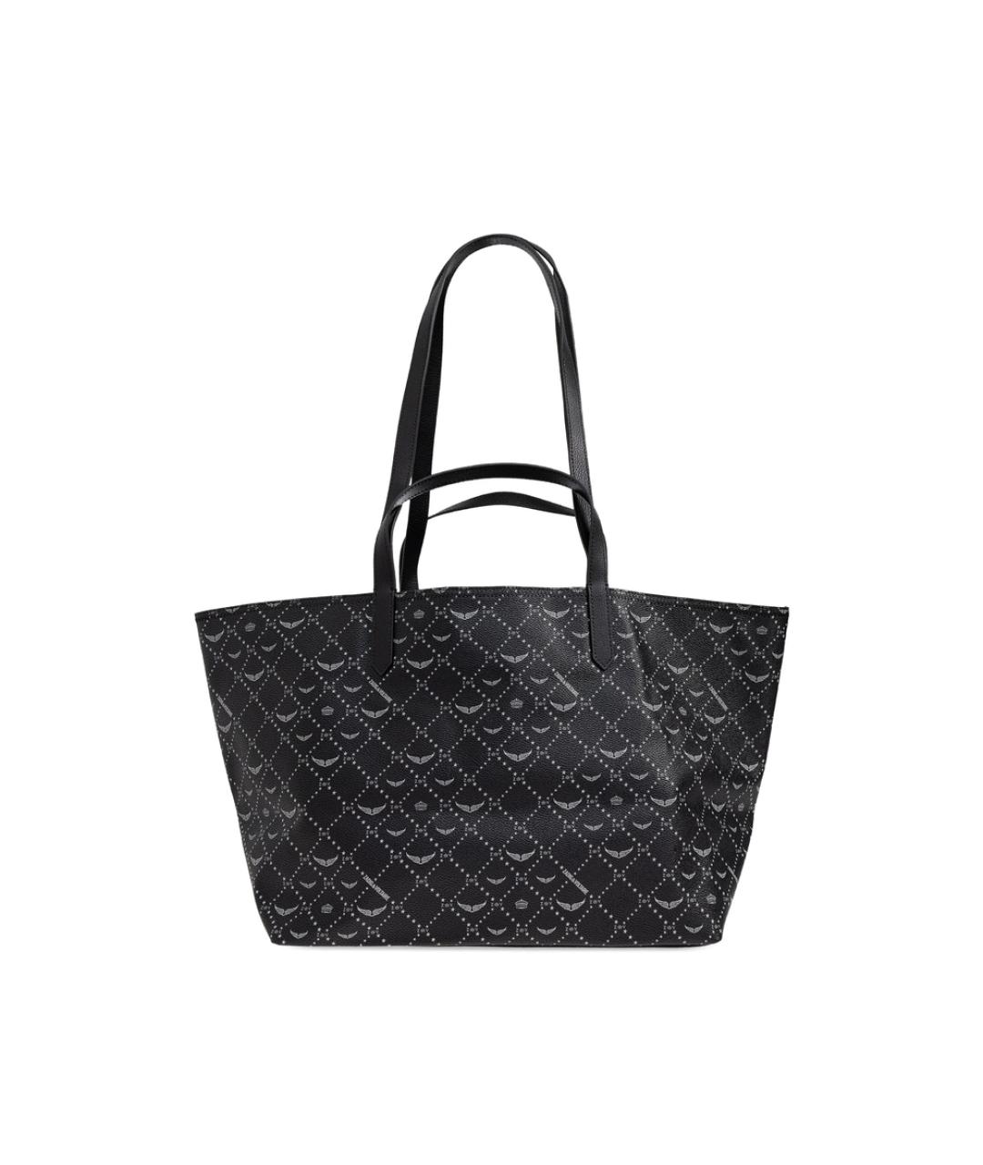 ZADIG & VOLTAIRE Черная сумка тоут, фото 4