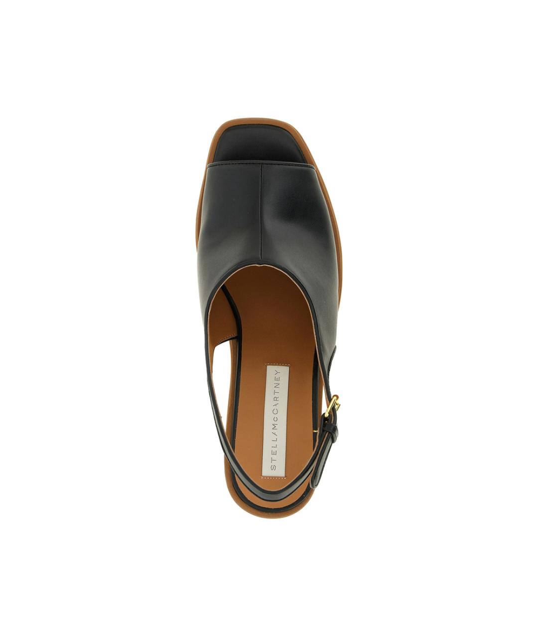 STELLA MCCARTNEY Черные синтетические туфли, фото 2