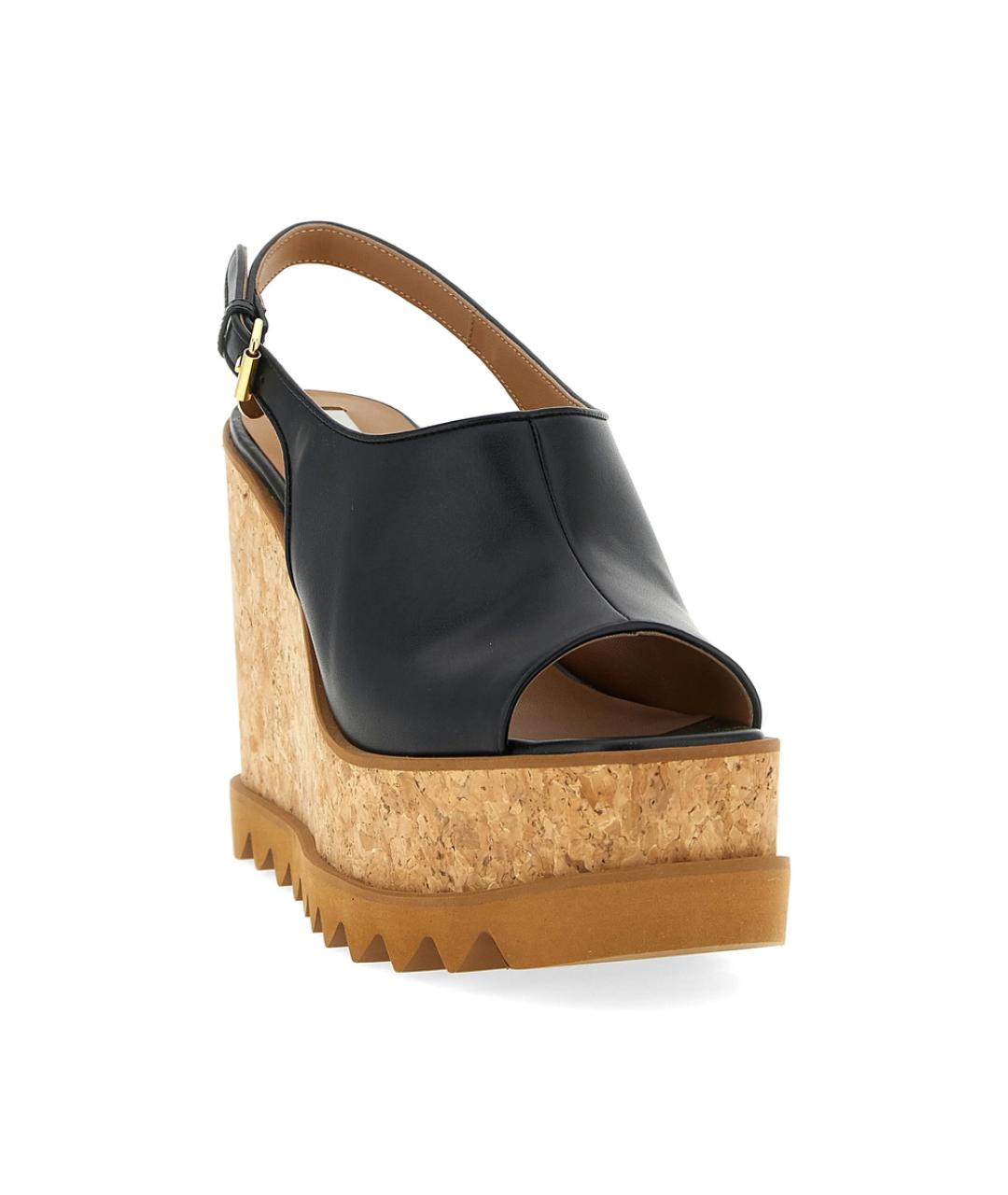 STELLA MCCARTNEY Черные синтетические туфли, фото 3