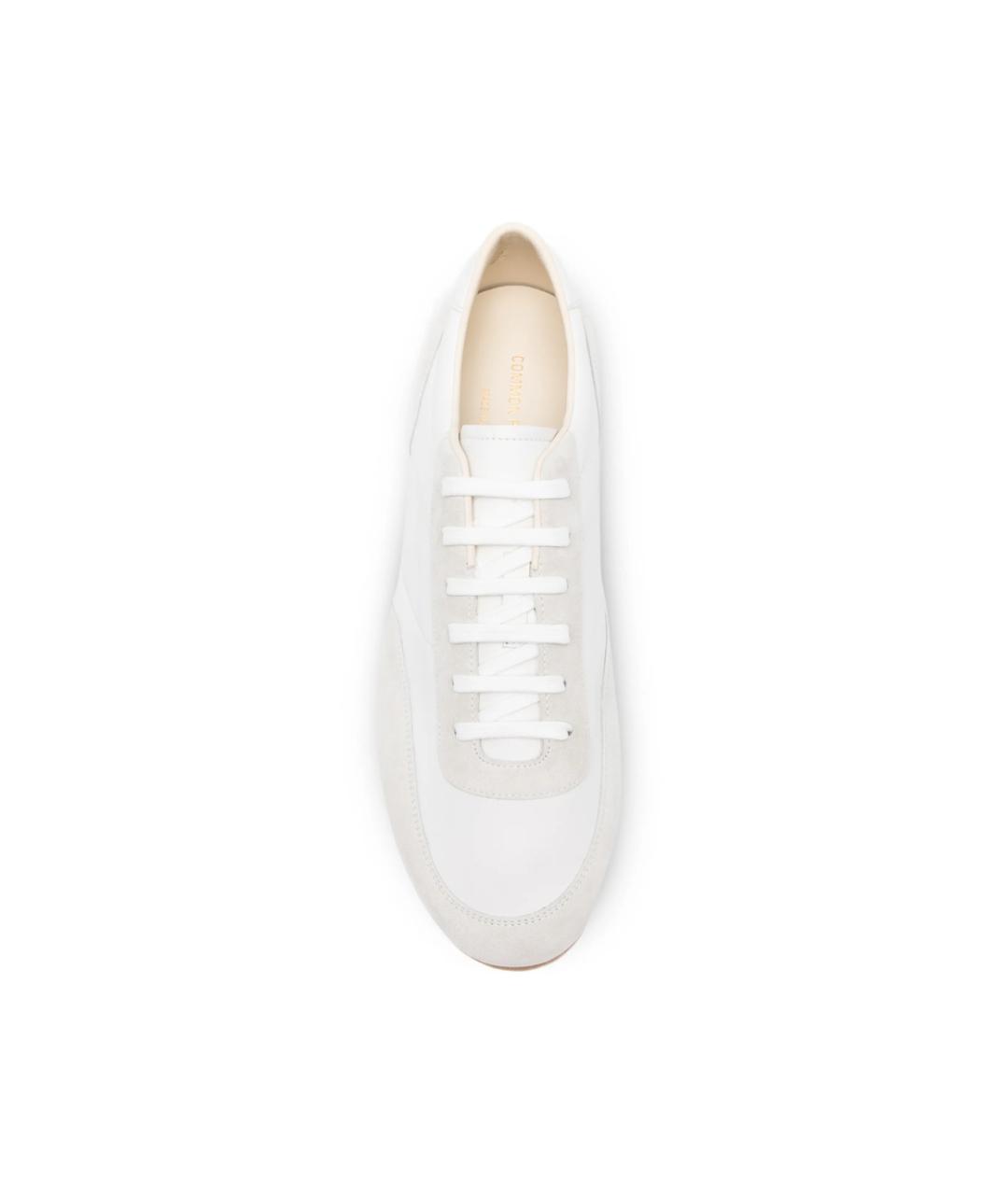 COMMON PROJECTS Белые кожаные низкие кроссовки / кеды, фото 4