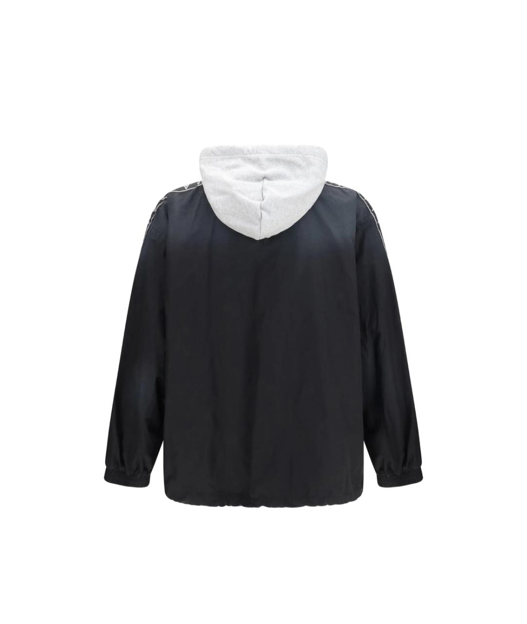 BALENCIAGA Черная полиамидовая куртка, фото 2