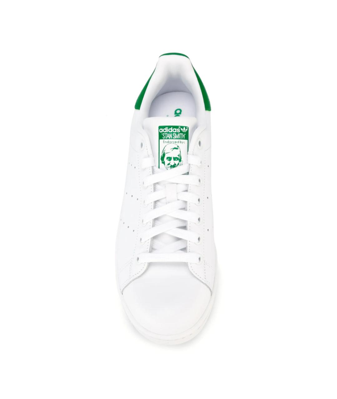 ADIDAS Белые кожаные низкие кроссовки / кеды, фото 4