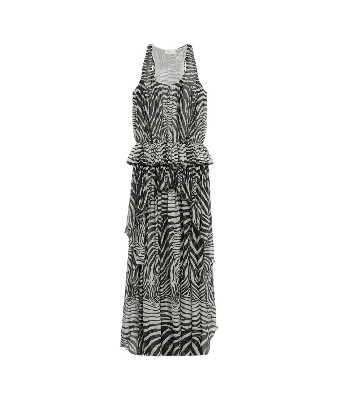 BLUMARINE Белое полиэстеровое коктейльное платье, фото 1