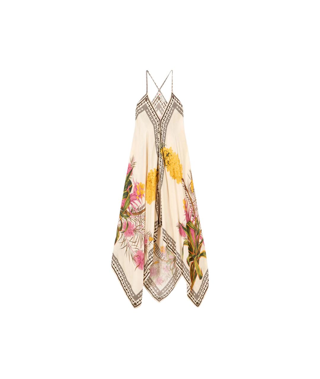 BLUMARINE Мульти вискозное повседневное платье, фото 1