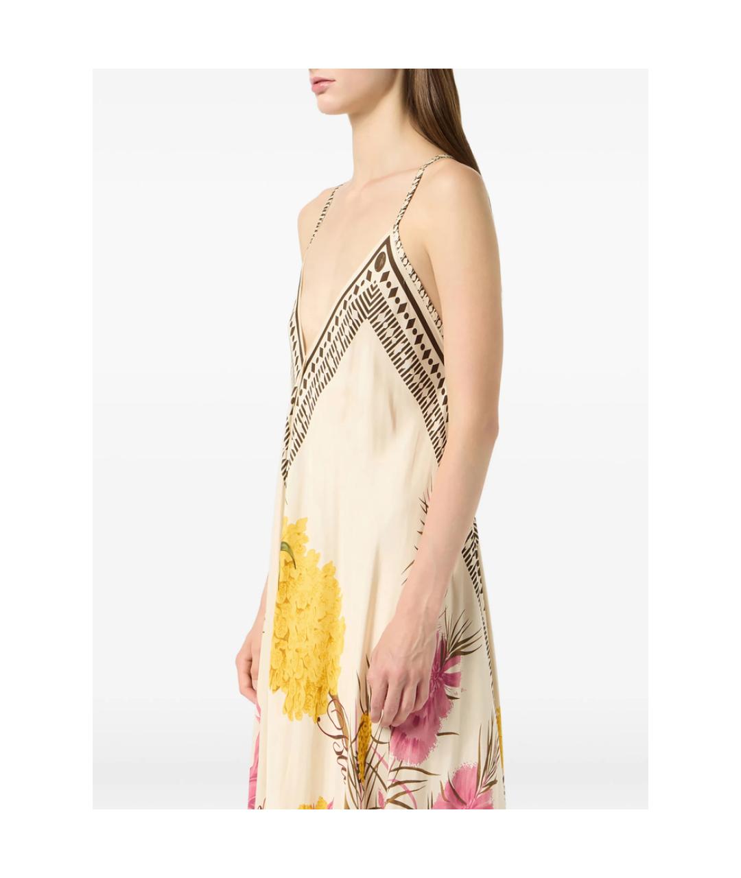 BLUMARINE Мульти вискозное повседневное платье, фото 4