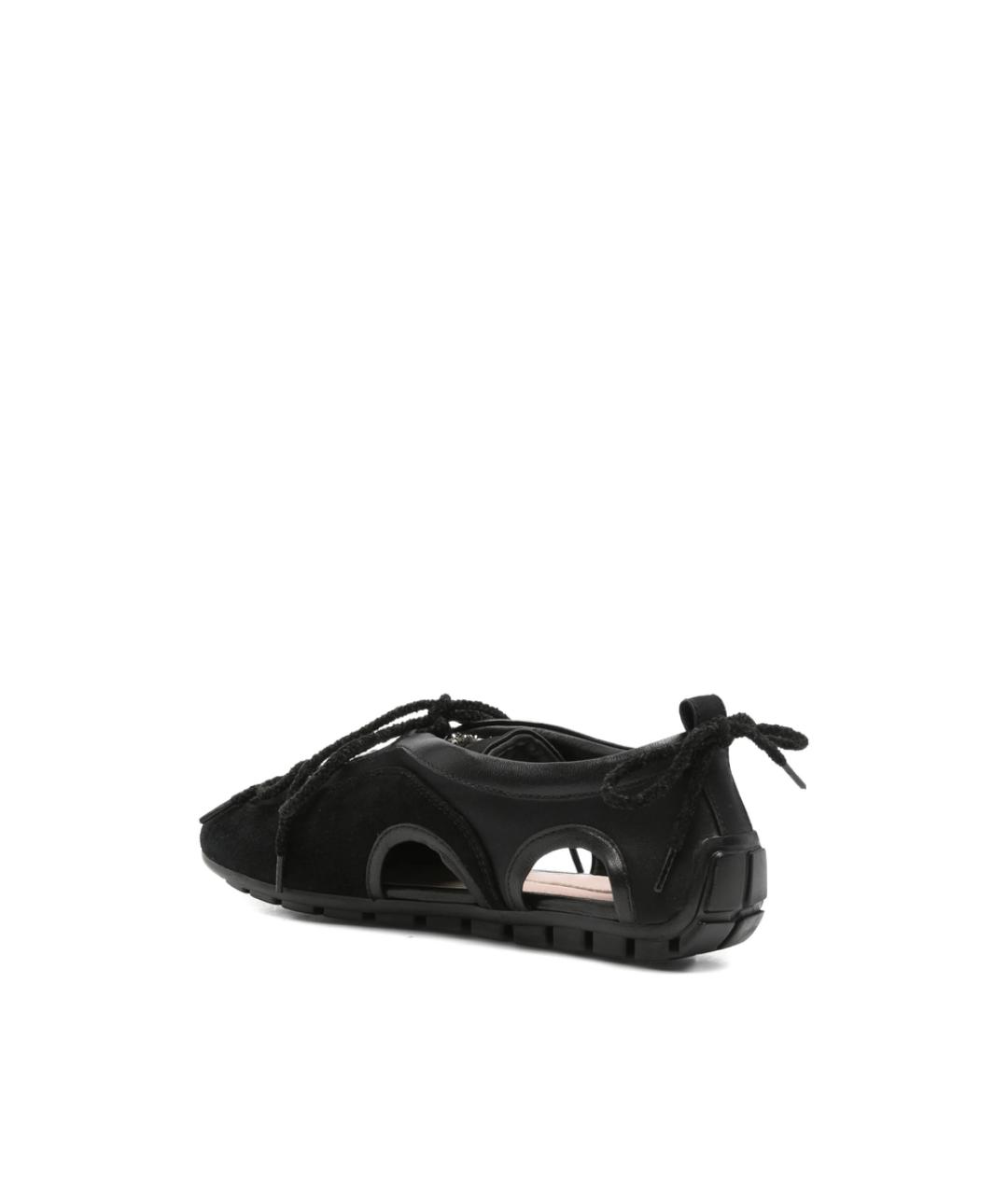 SIMONE ROCHA Черные кожаные туфли, фото 4