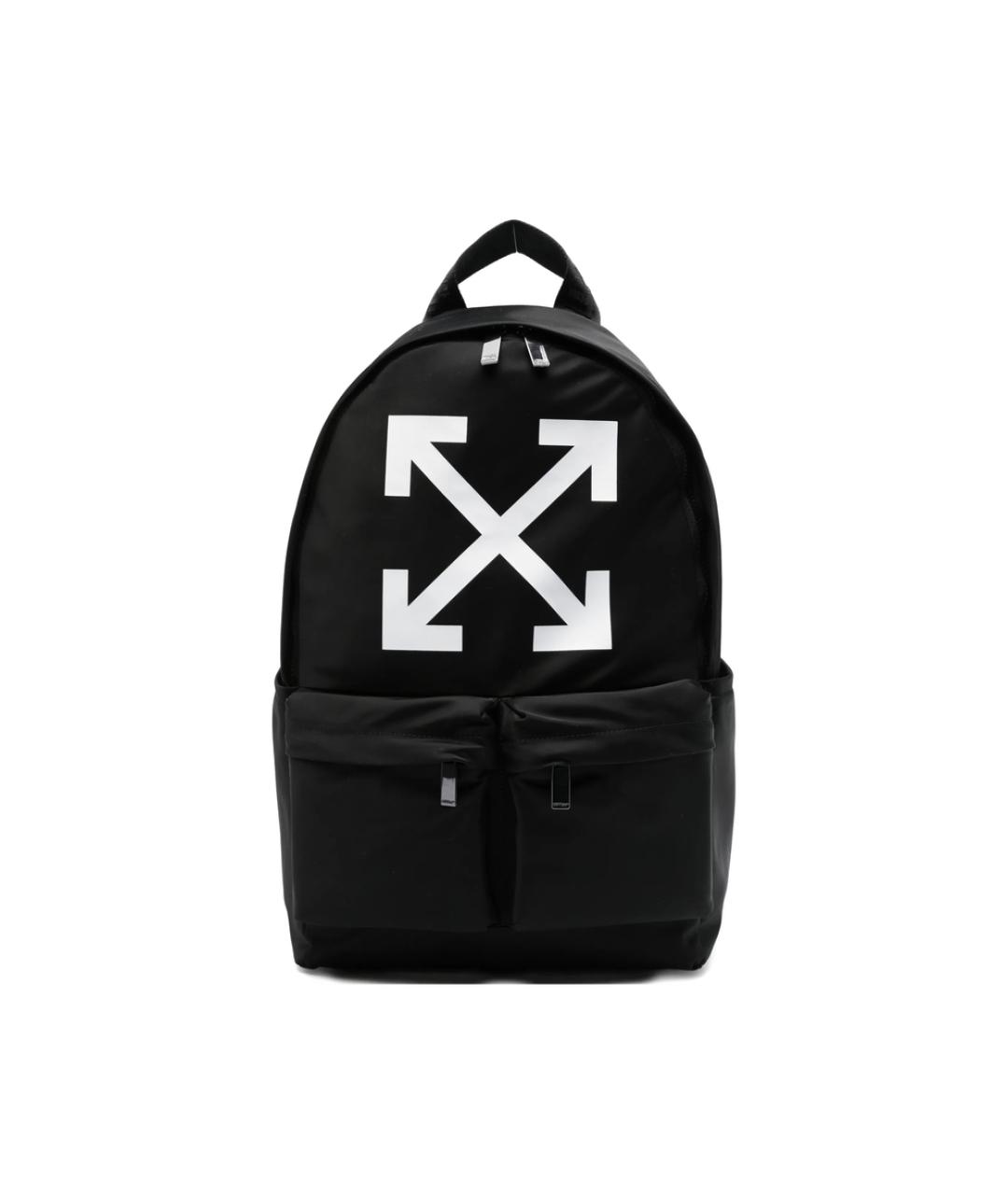 OFF-WHITE Черный синтетический рюкзак, фото 1
