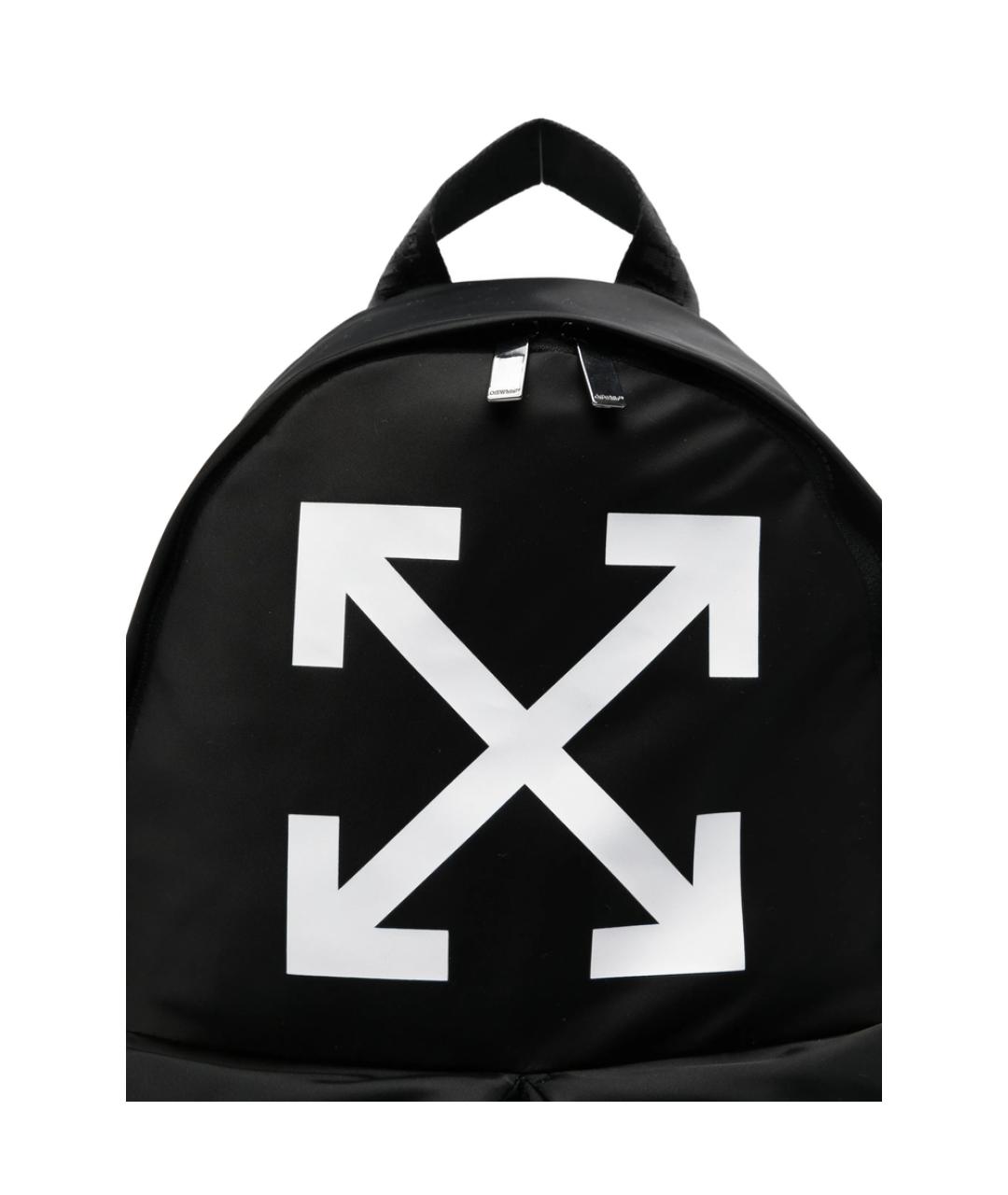 OFF-WHITE Черный синтетический рюкзак, фото 3