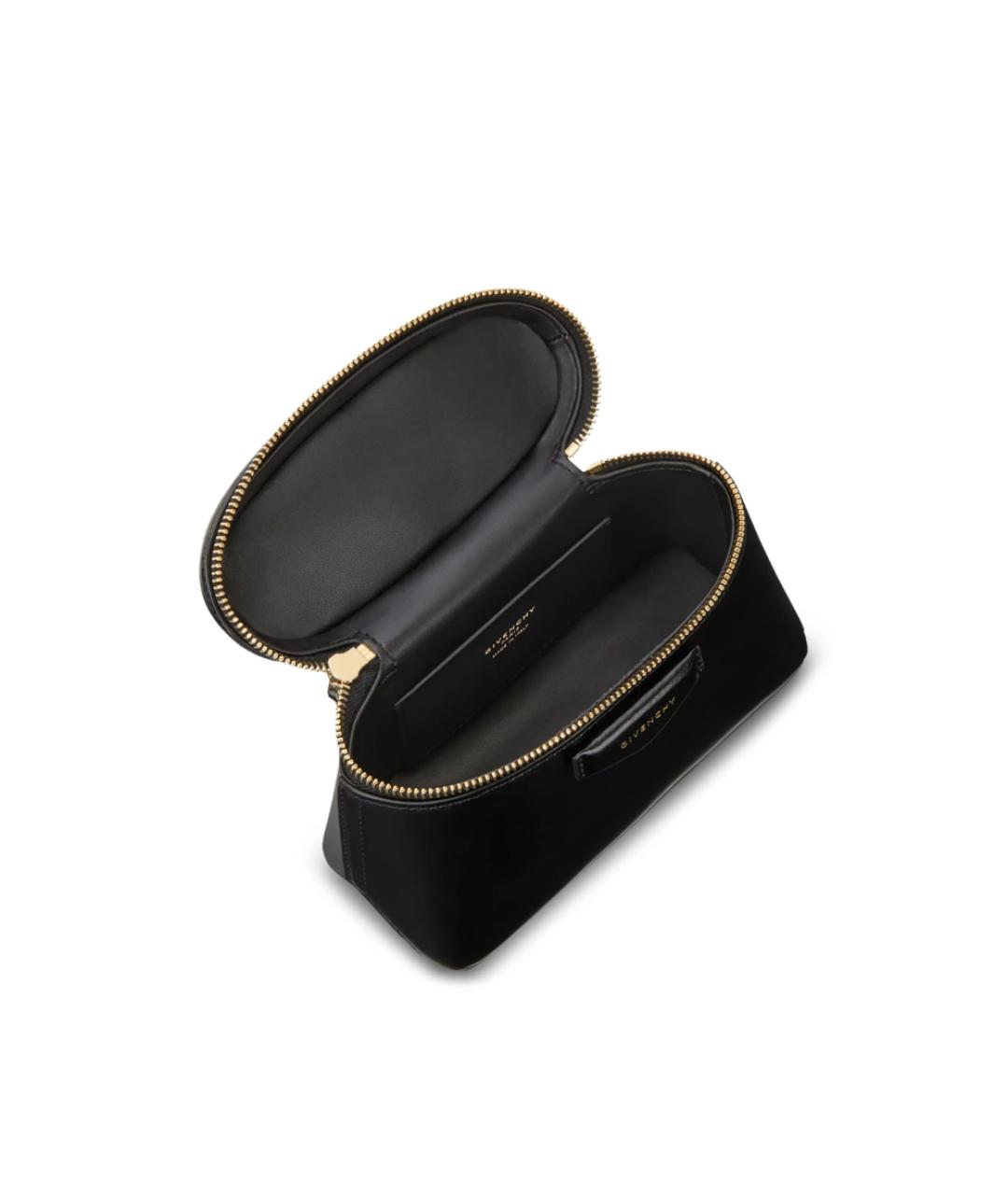 GIVENCHY Черная кожаная сумка тоут, фото 3