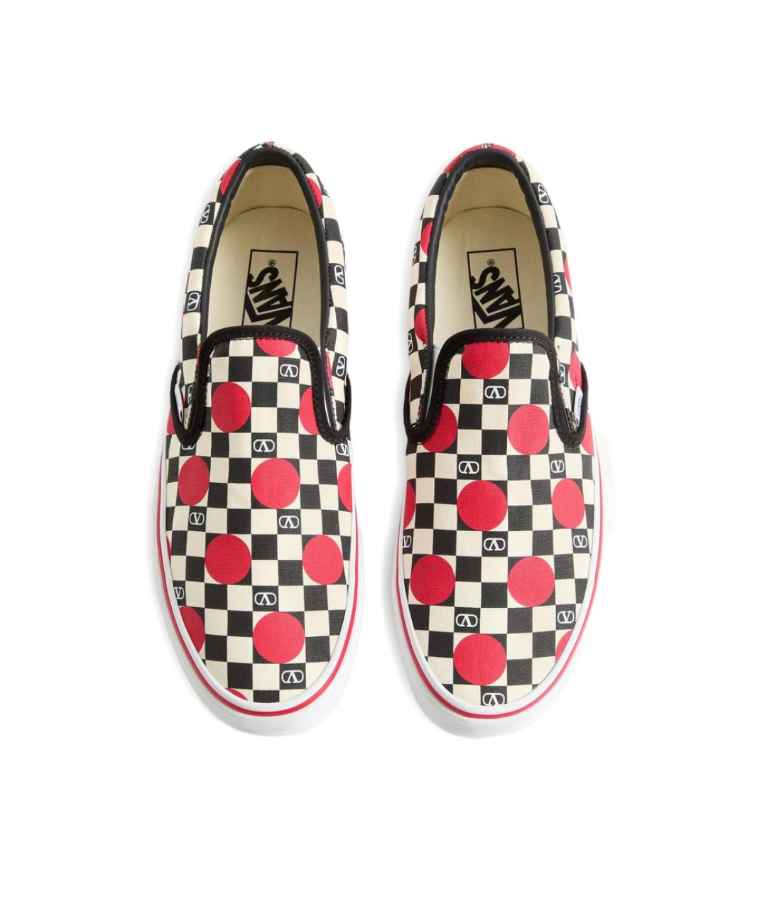 VALENTINO Черные текстильные слипоны, фото 4
