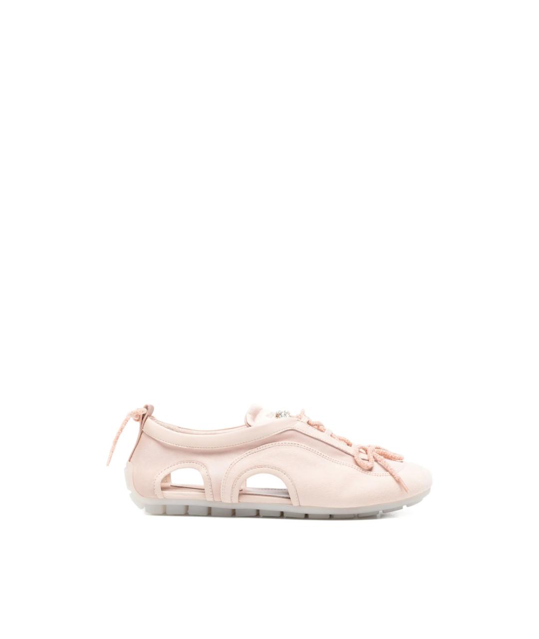 SIMONE ROCHA Розовые кожаные туфли, фото 1