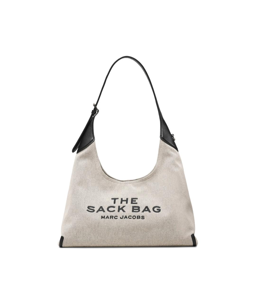 MARC JACOBS Серая синтетическая сумка тоут, фото 1