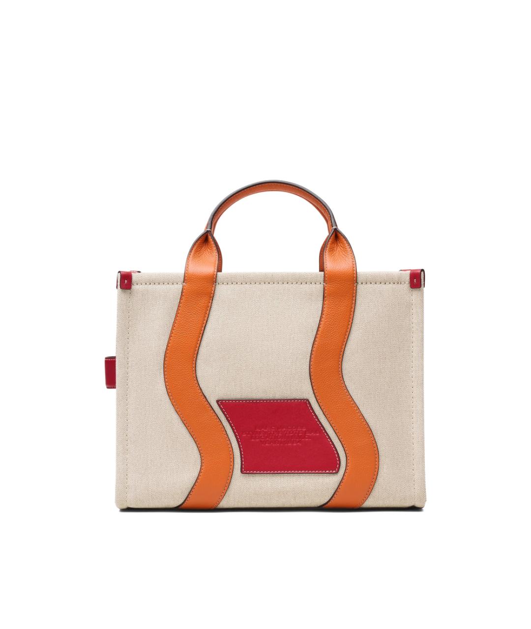 MARC JACOBS Бежевая канва сумка тоут, фото 2
