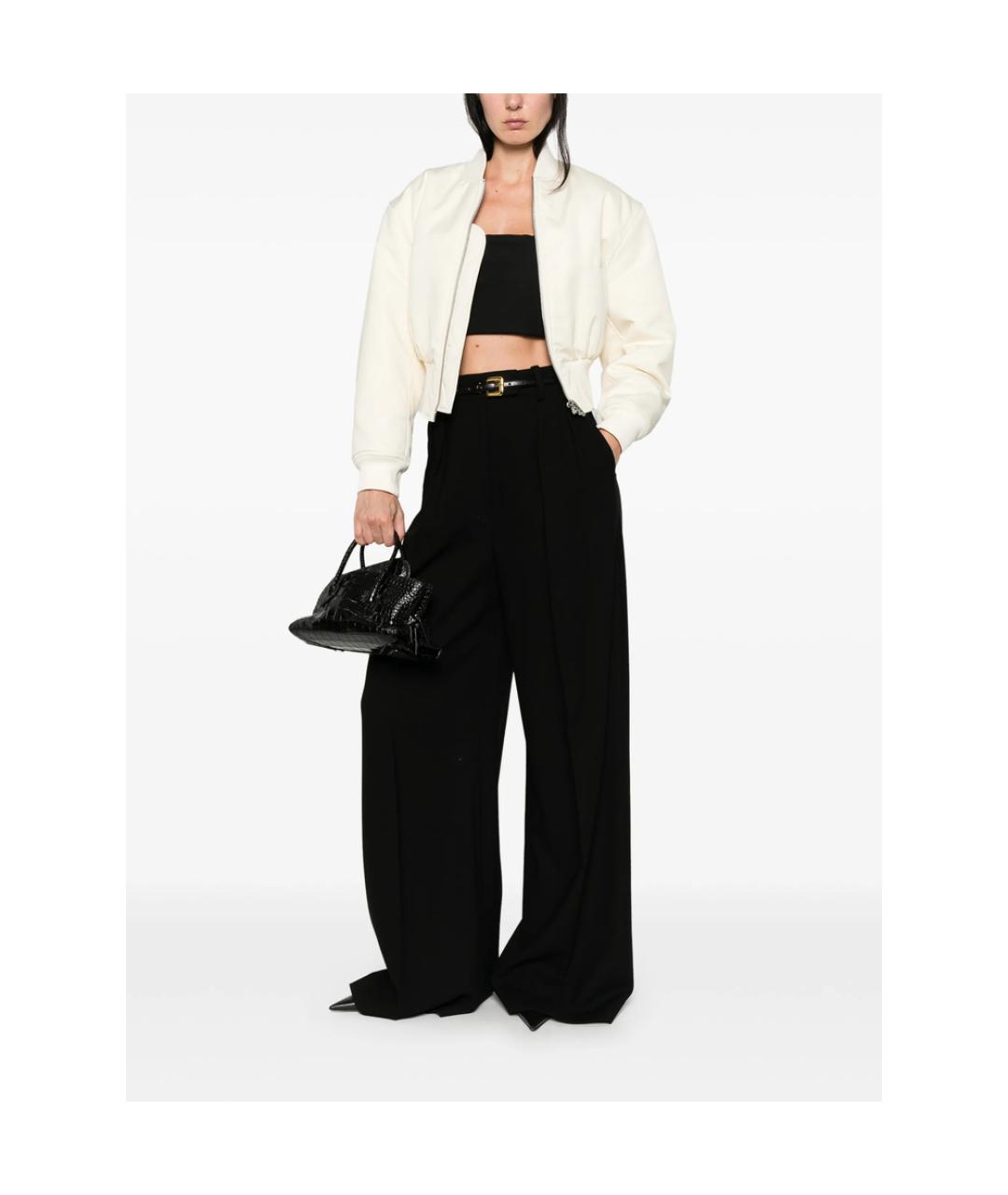 BALENCIAGA Белая полиэстеровая куртка, фото 4