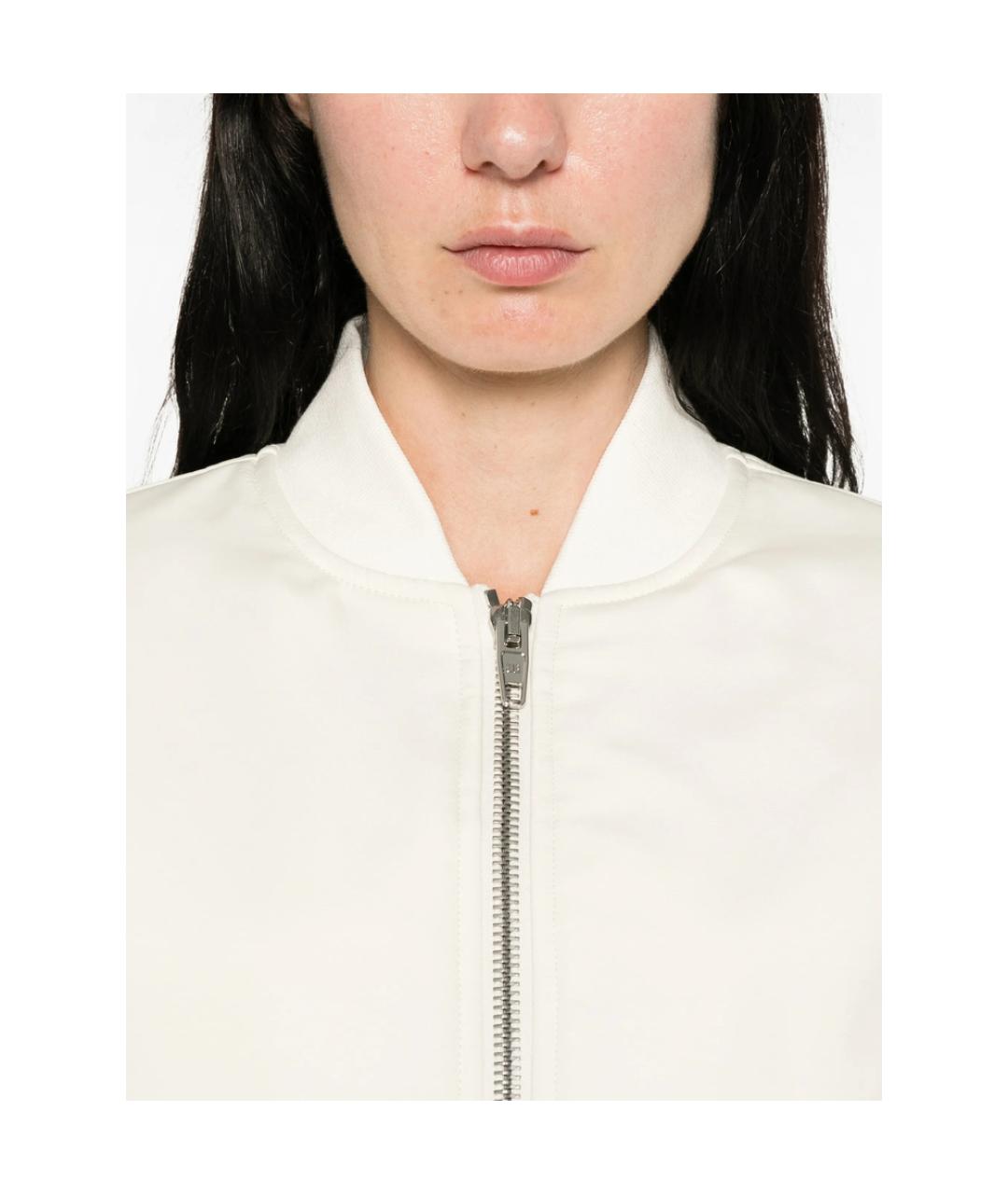 BALENCIAGA Белая полиэстеровая куртка, фото 2