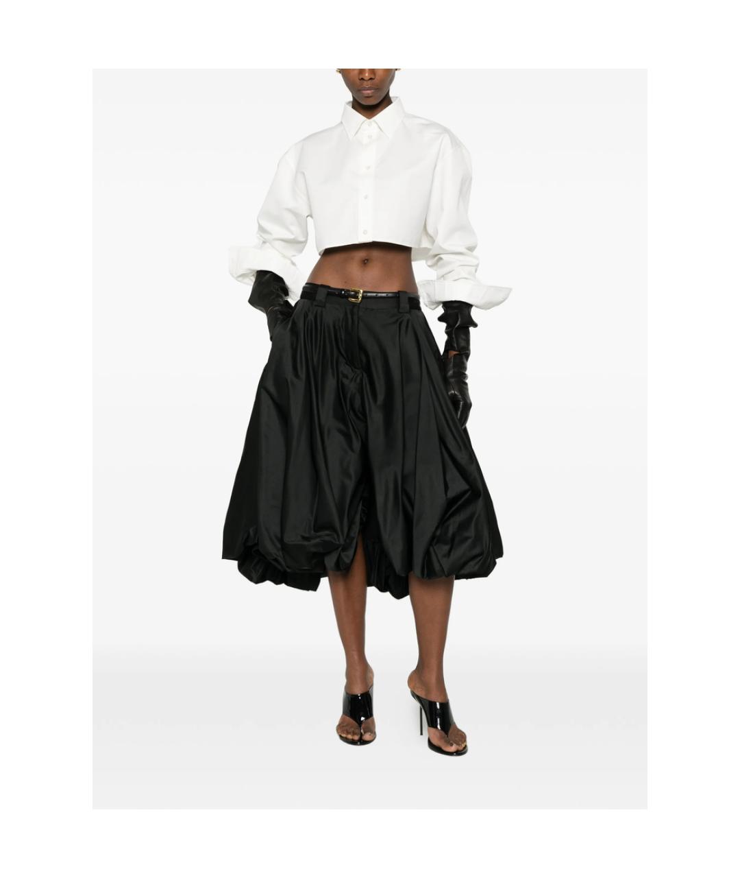 BALENCIAGA Белая хлопковая рубашка, фото 4
