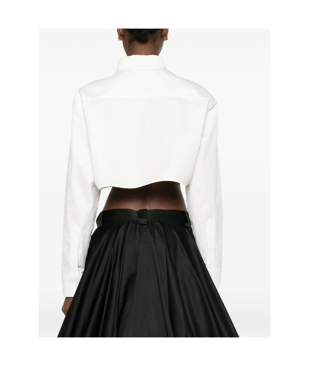 BALENCIAGA Белая хлопковая рубашка, фото 3
