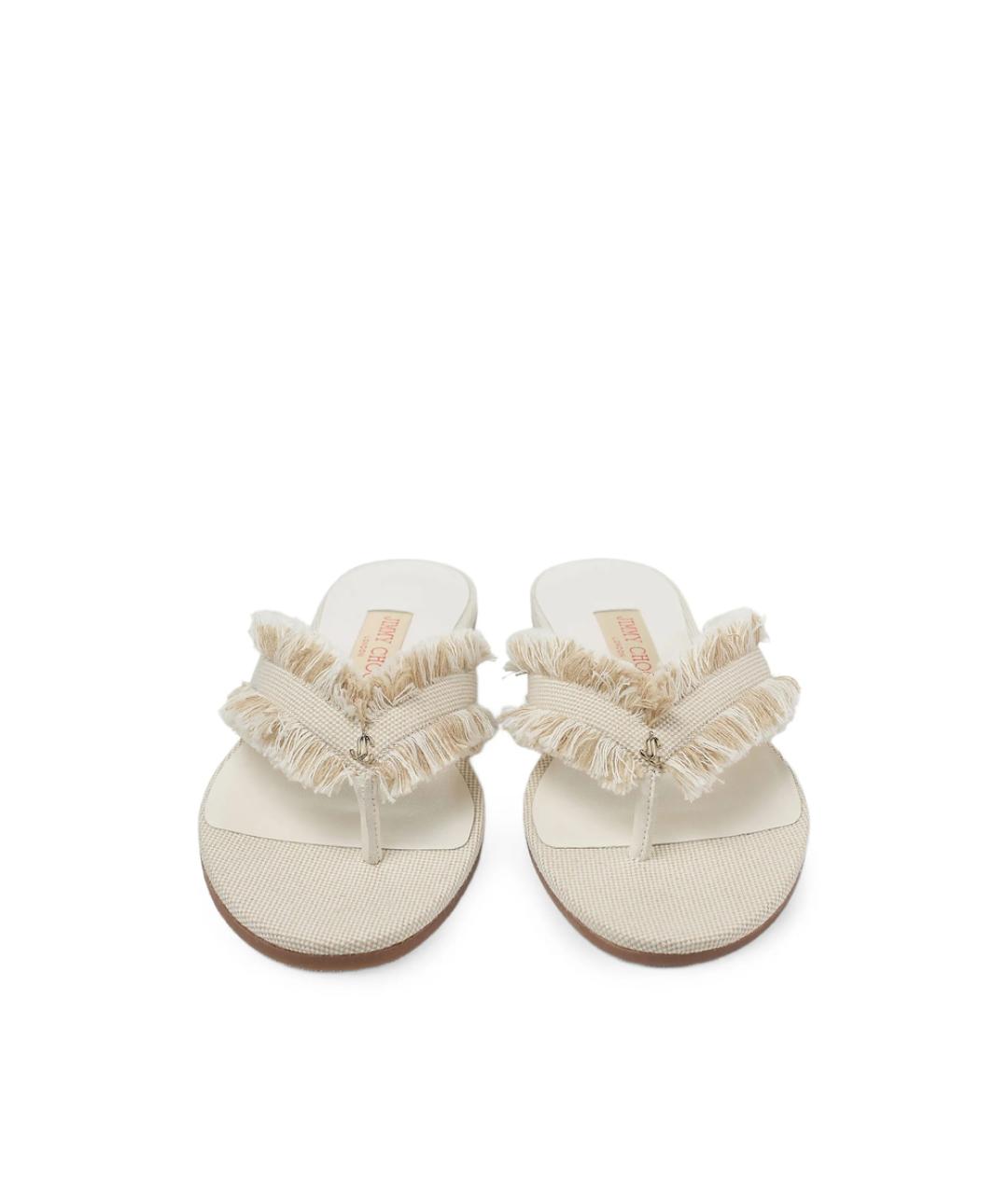 JIMMY CHOO Текстильные шлепанцы, фото 3