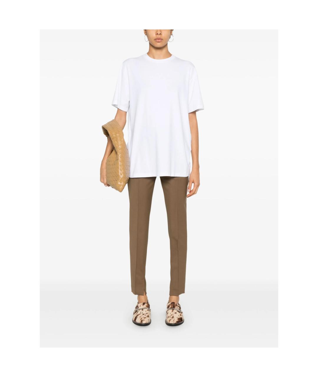 MAZZARELLI Белая хлопковая футболка, фото 5