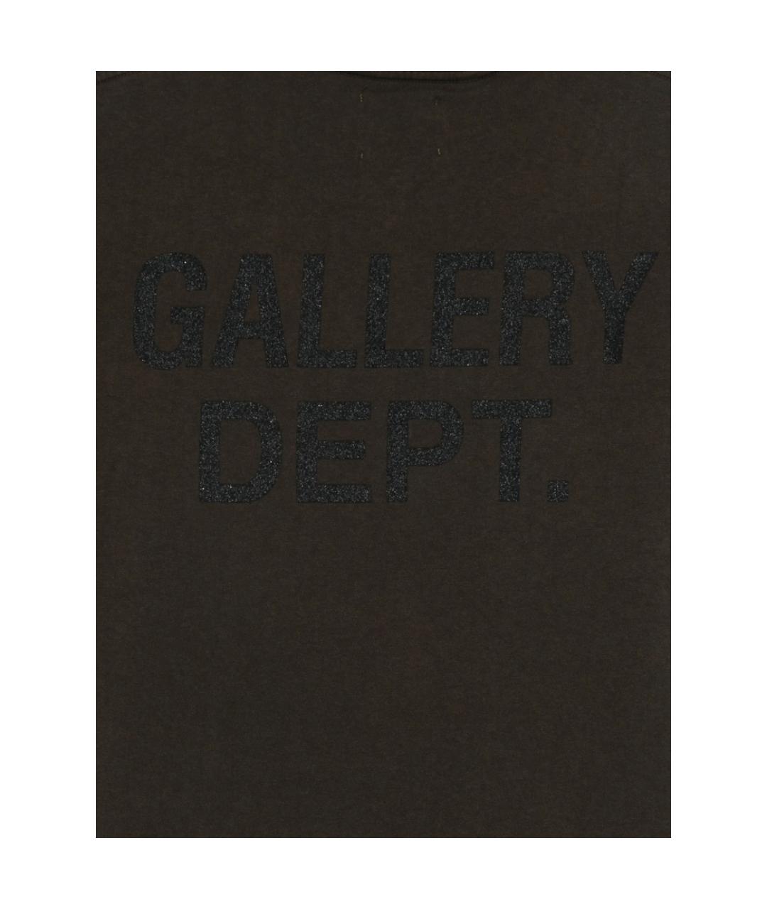 Gallery Dept Зеленая хлопковая футболка, фото 3