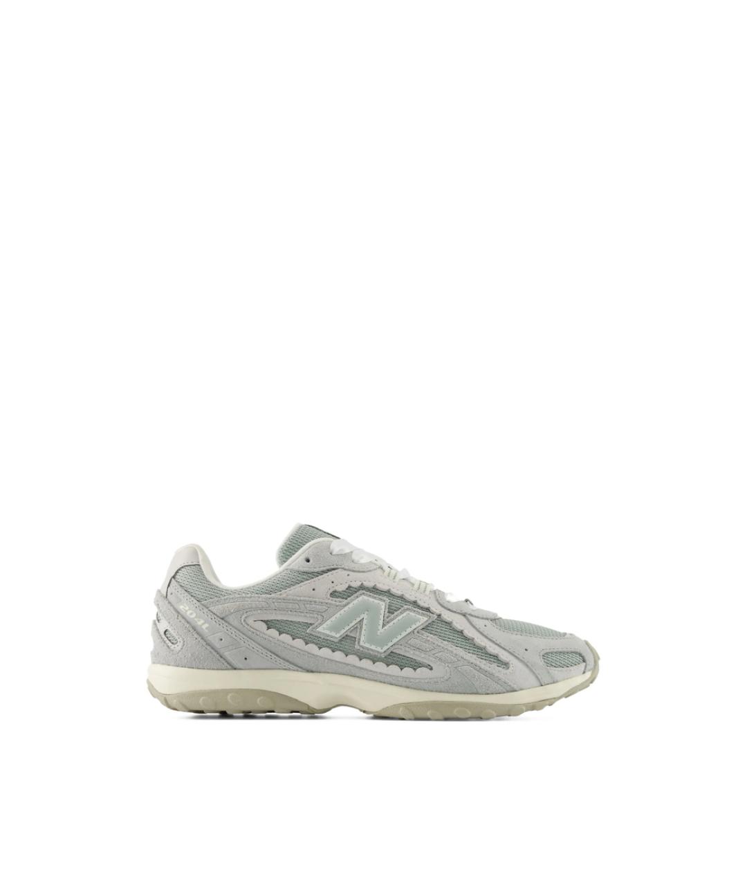NEW BALANCE Серые замшевые низкие кроссовки / кеды, фото 1
