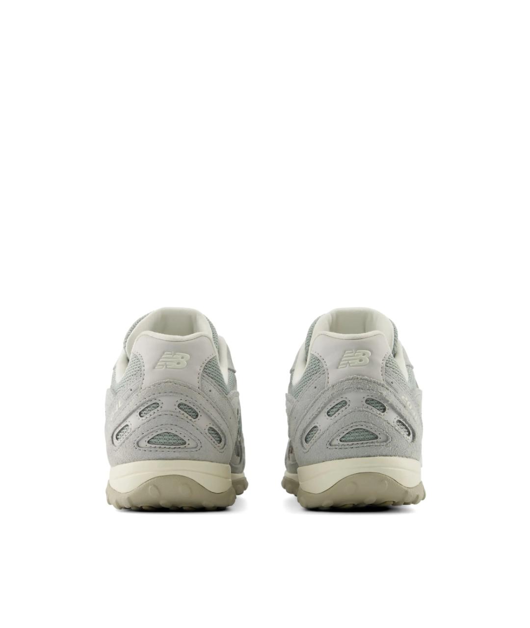 NEW BALANCE Серые замшевые низкие кроссовки / кеды, фото 3