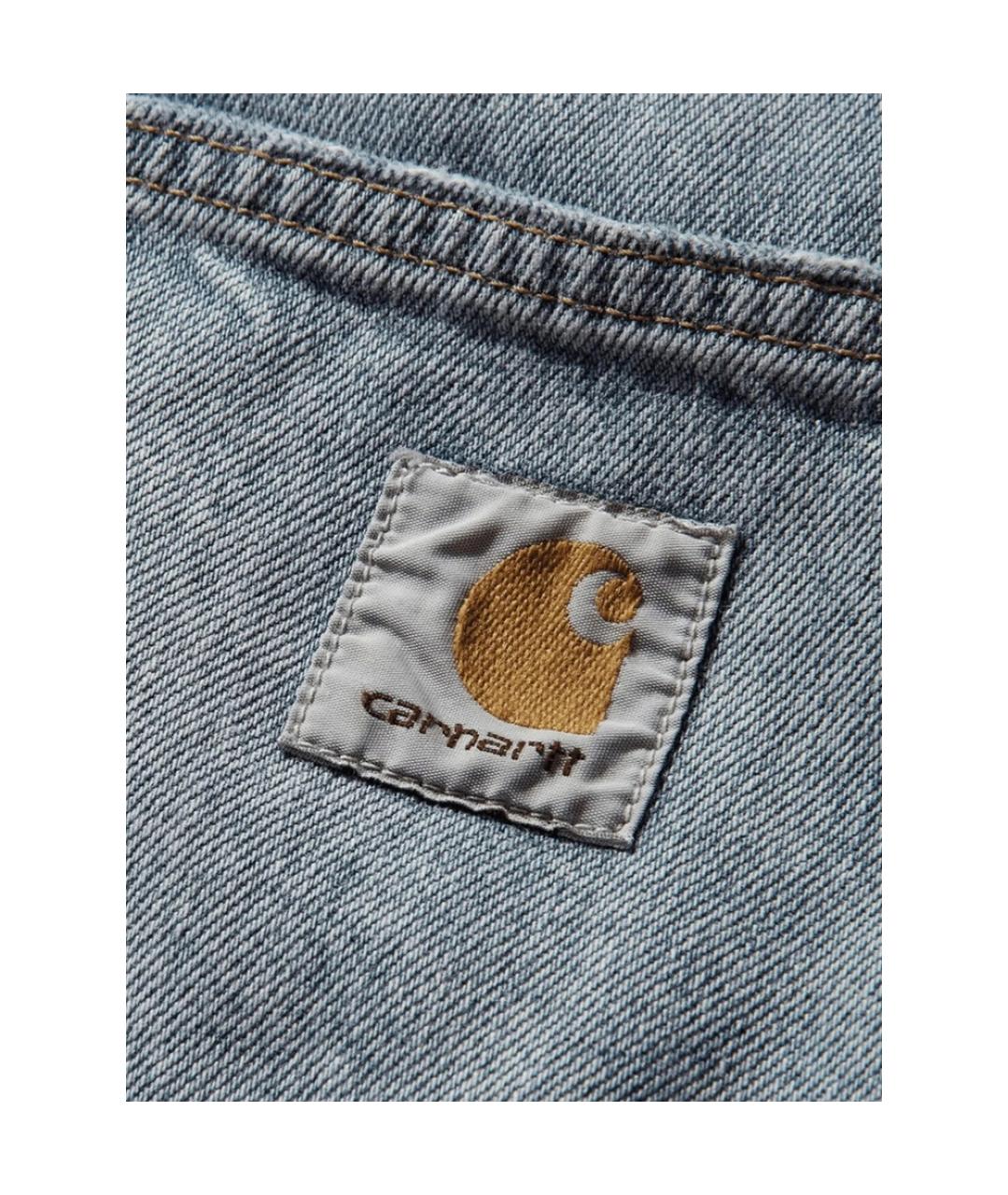 CARHARTT Голубые деним шорты, фото 3