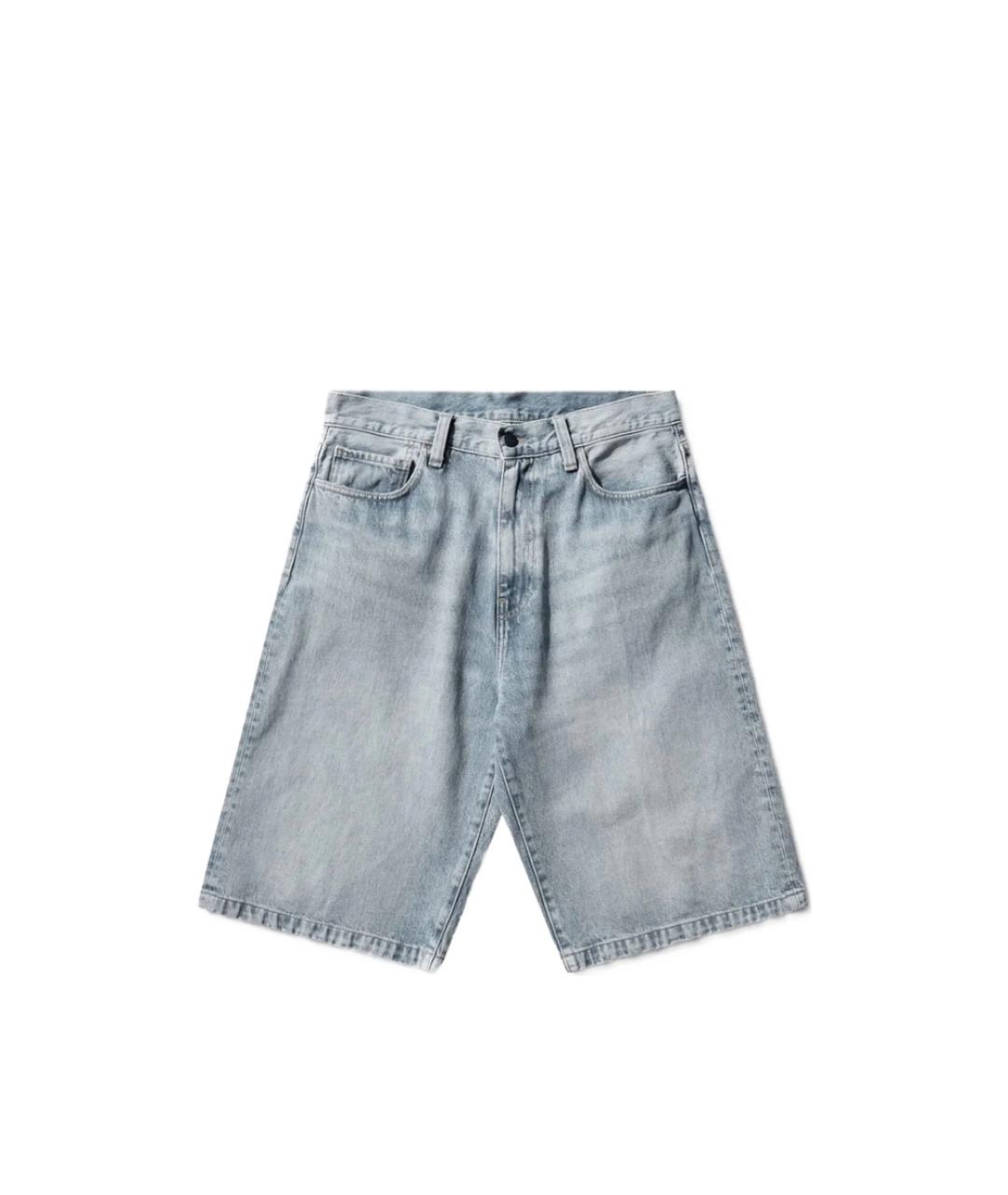 CARHARTT Голубые деним шорты, фото 1