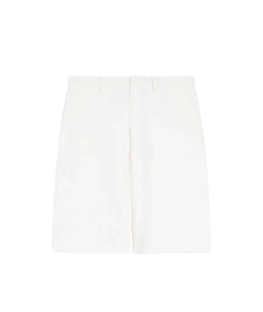 'S MAX MARA Белые хлопковые шорты, фото 1
