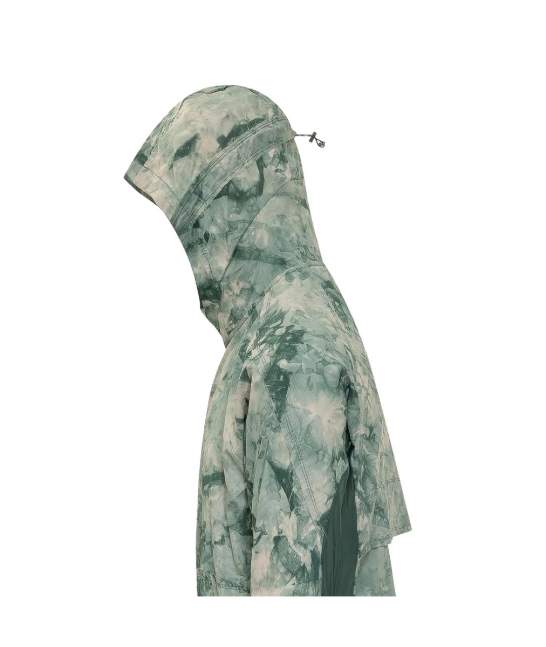 Y-3 Зеленая полиамидовая куртка, фото 4