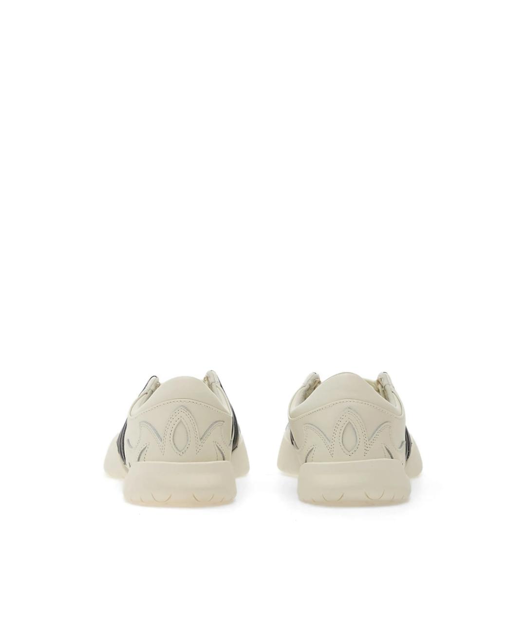 Y-3 Черные кожаные низкие кроссовки / кеды, фото 3
