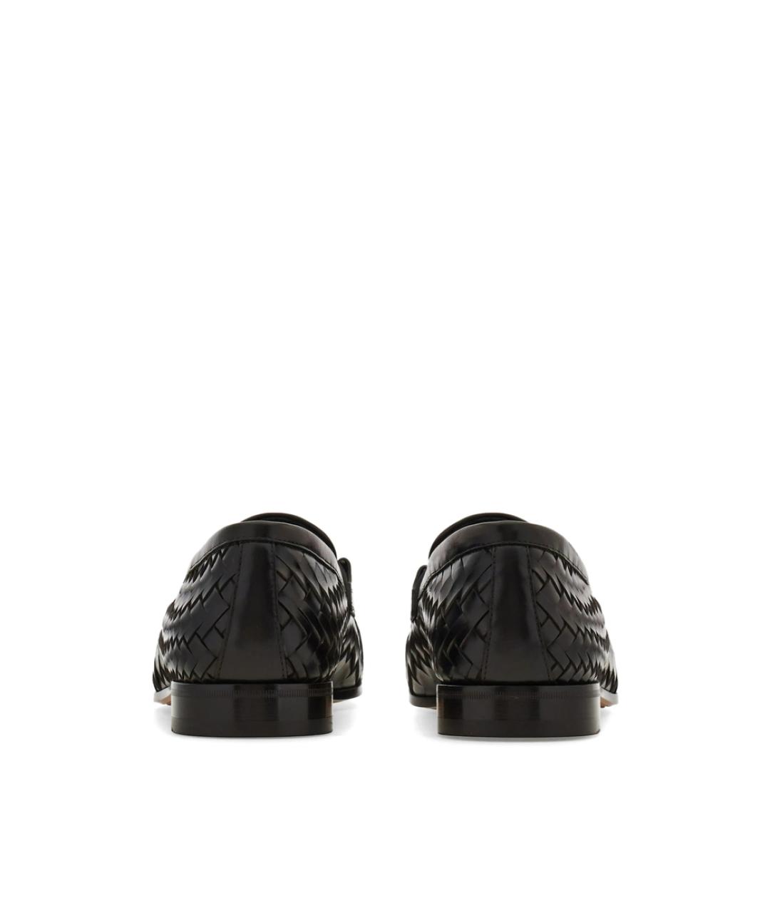 FERRAGAMO Коричневые кожаные лоферы, фото 3
