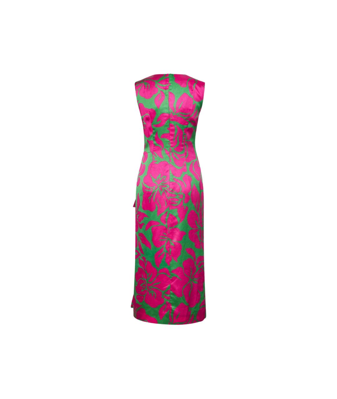 DRIES VAN NOTEN Мульти вискозное коктейльное платье, фото 2