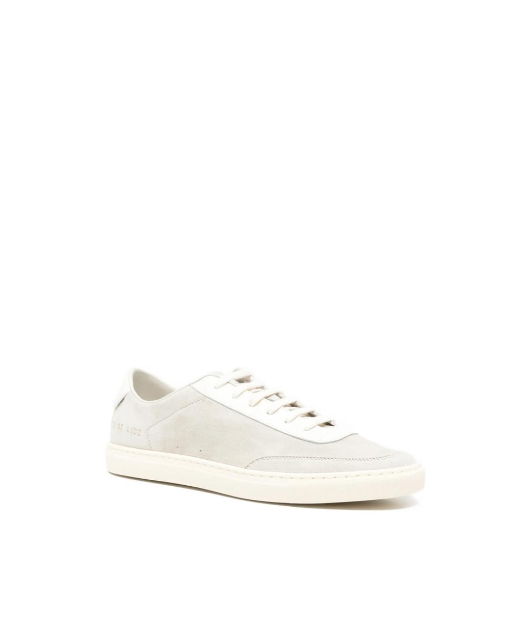 COMMON PROJECTS Серые кожаные туфли, фото 2