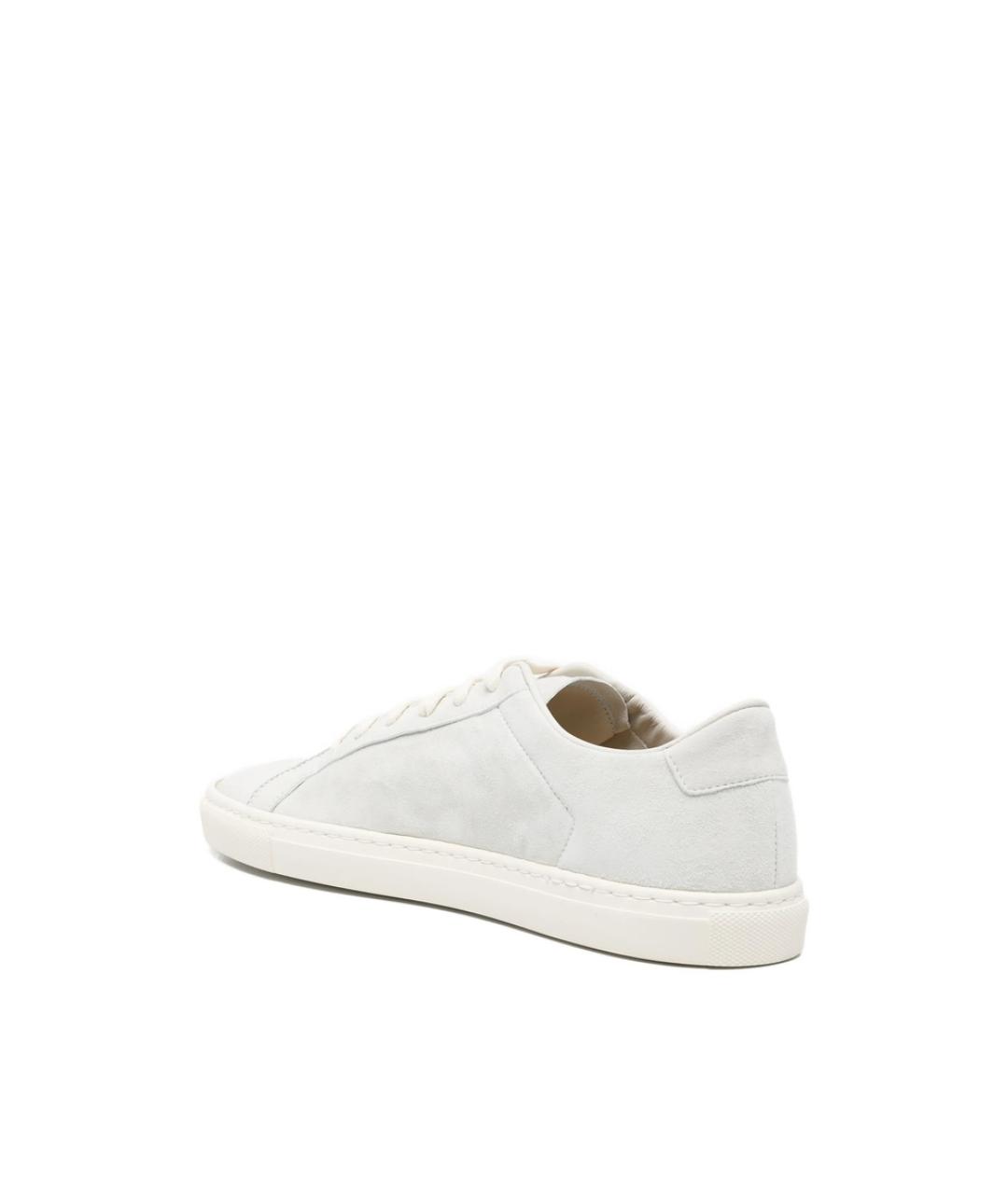COMMON PROJECTS Синие кожаные туфли, фото 3