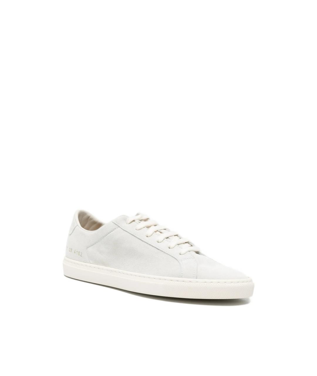COMMON PROJECTS Синие кожаные туфли, фото 2