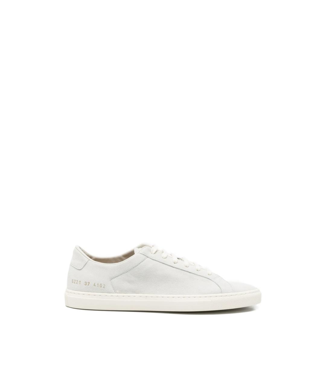 COMMON PROJECTS Синие кожаные туфли, фото 1