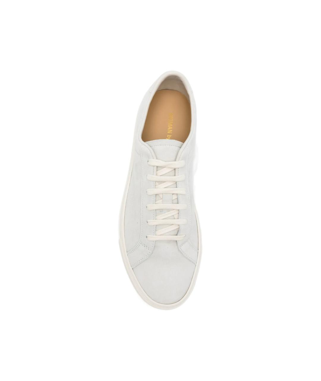 COMMON PROJECTS Синие кожаные туфли, фото 4