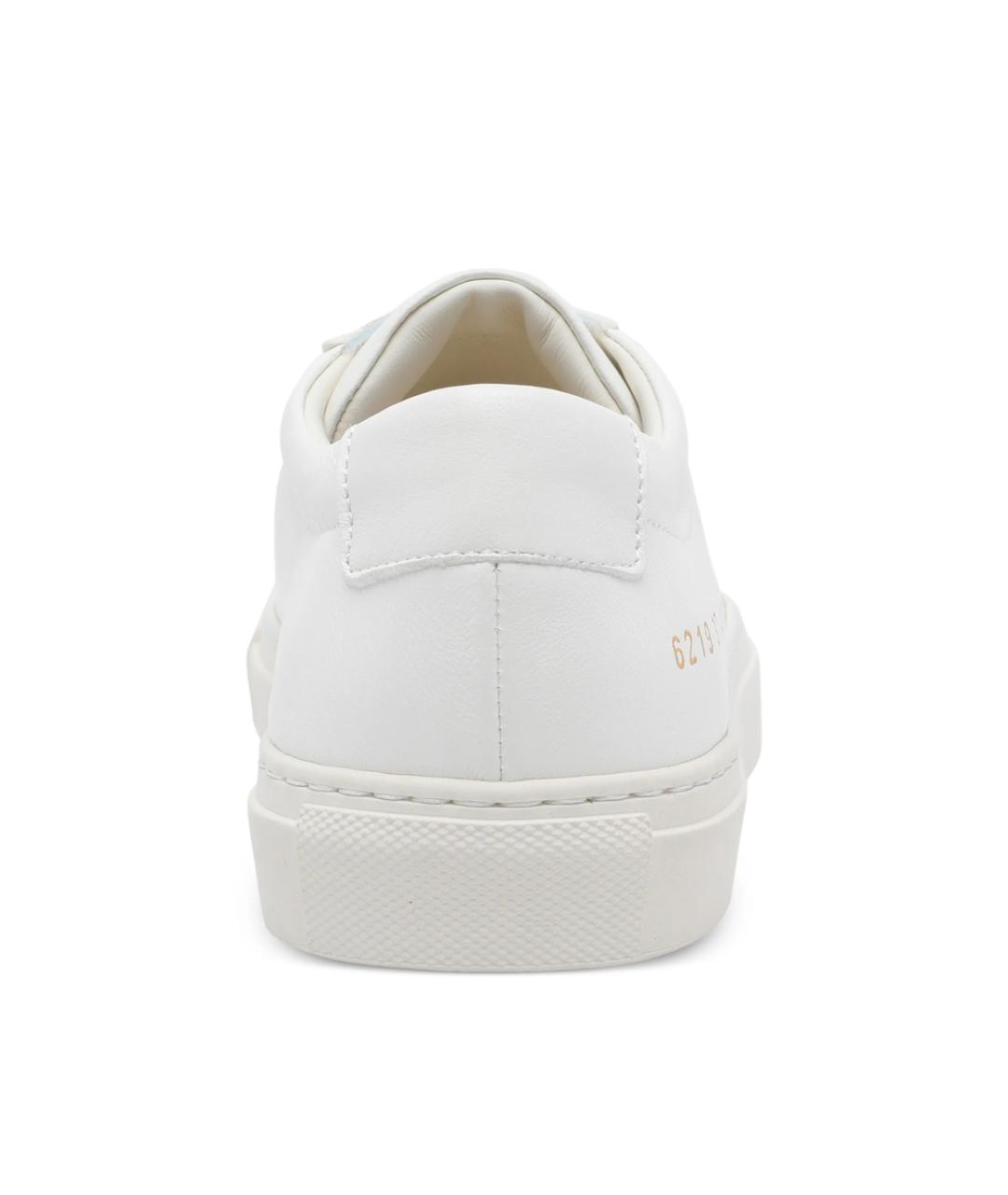 COMMON PROJECTS Белые кожаные туфли, фото 4