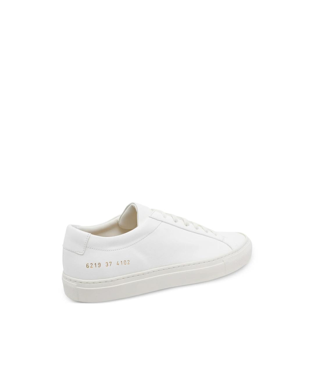 COMMON PROJECTS Белые кожаные туфли, фото 3