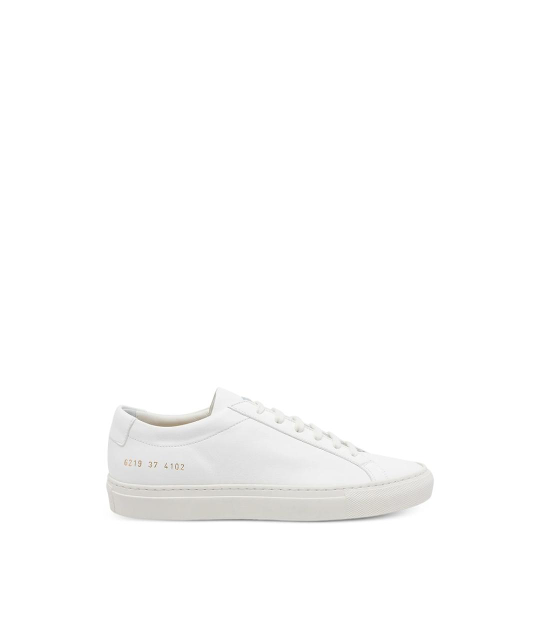 COMMON PROJECTS Белые кожаные туфли, фото 1