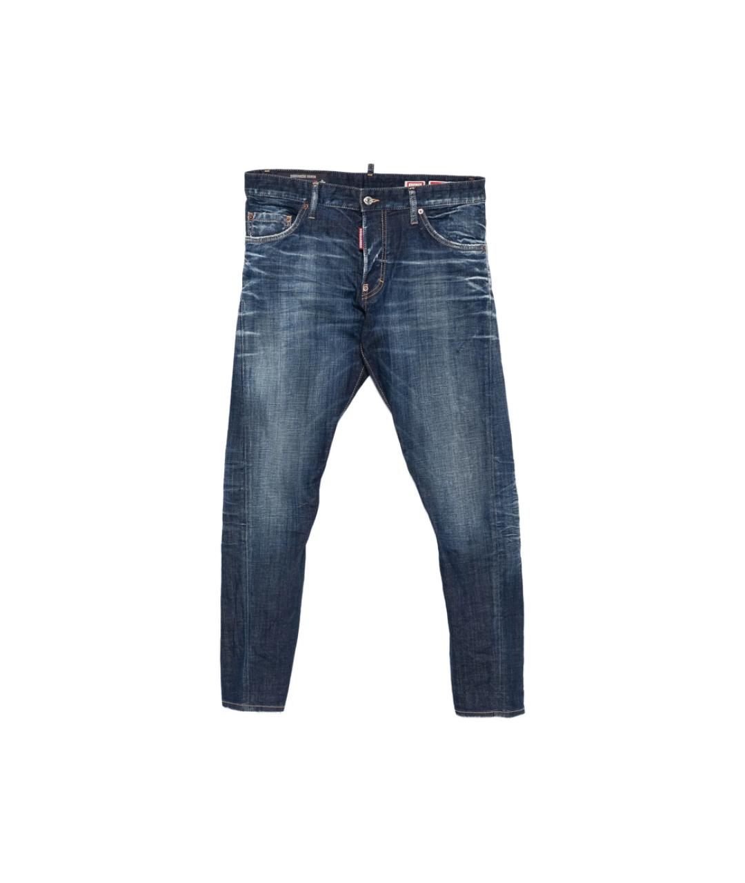 DSQUARED2 Синие джинсы скинни, фото 1